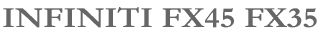 infiniti FX45�@FX35